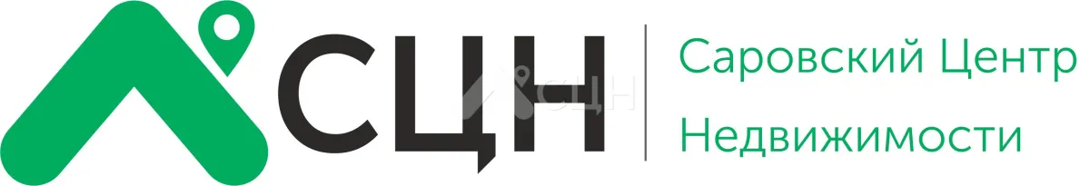 Логотип СЦН | Саровский Центр Недвижимости