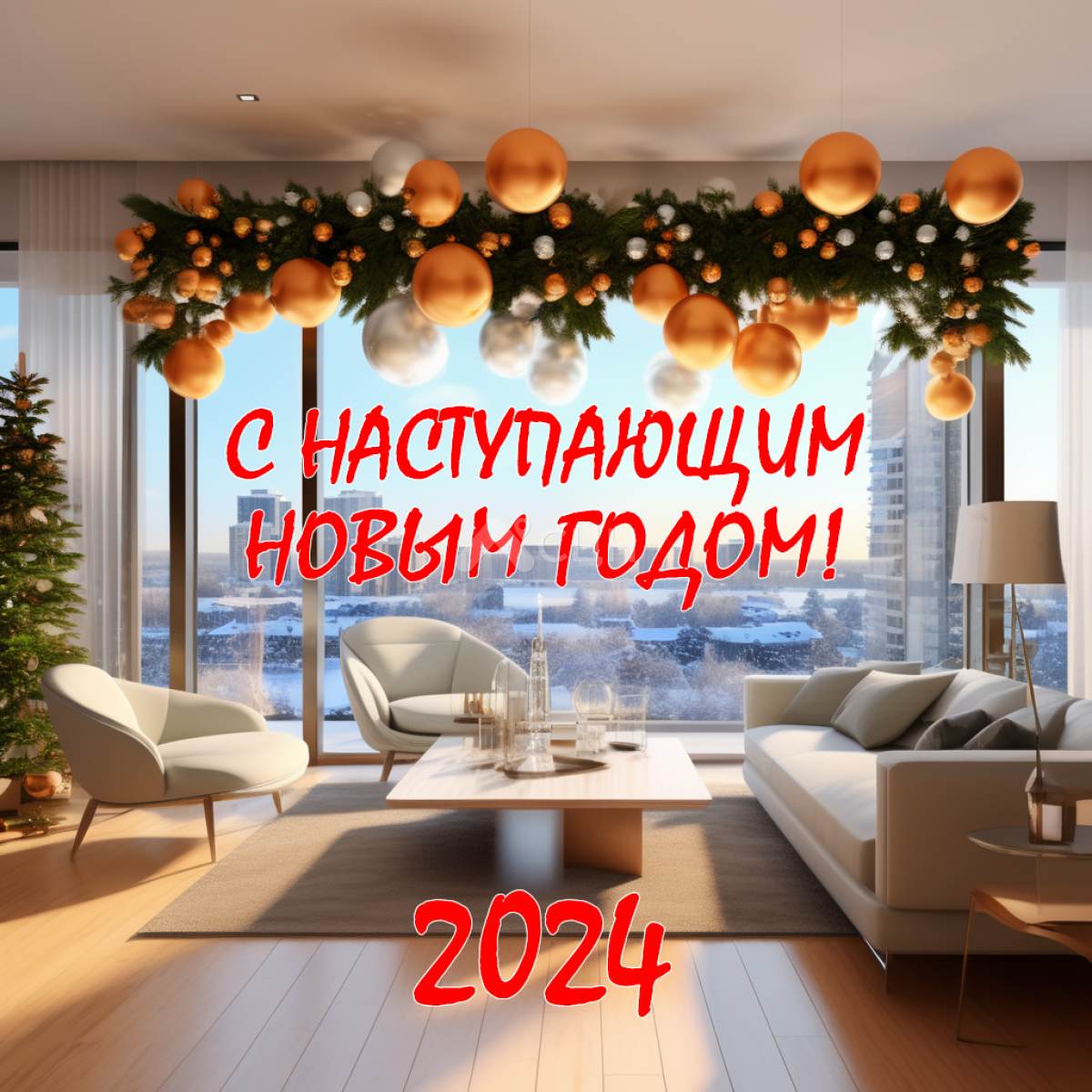 С наступающим Новым 2024 годом!