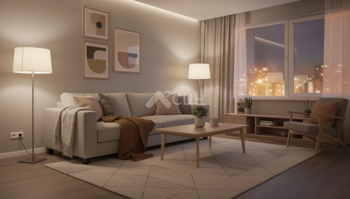 Уютный и современный интерьер