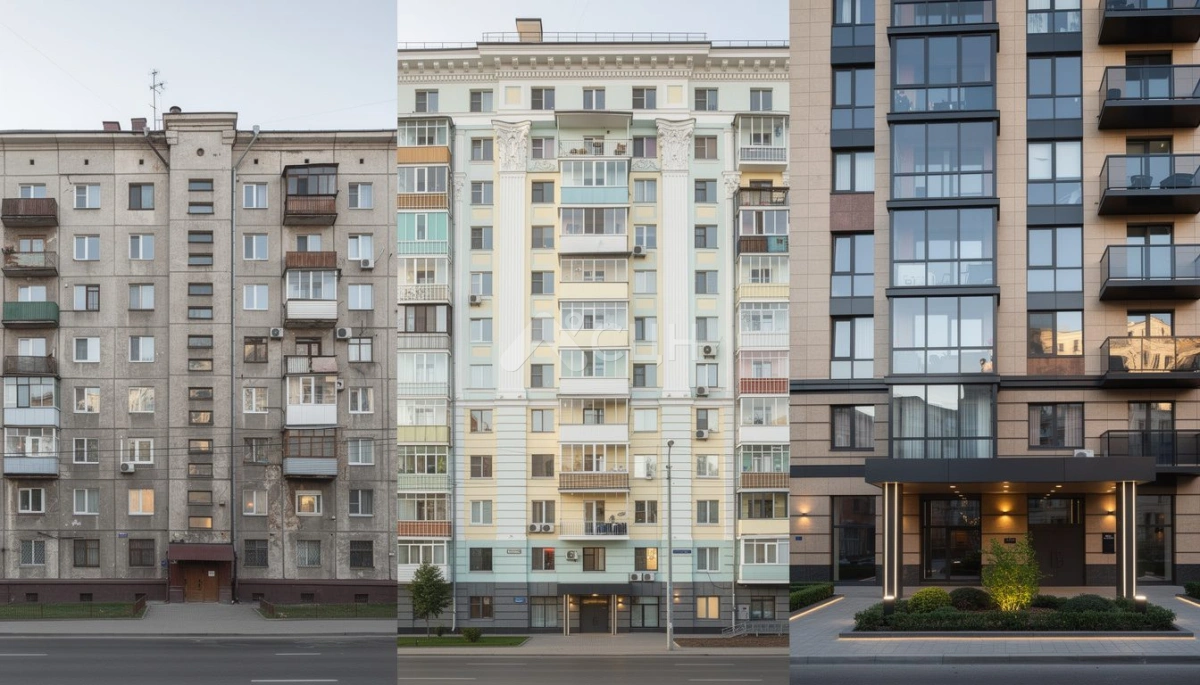 Эволюция жилья от хрущевок и сталинок до улучшенной и бизнес классов. Недвижимость в Сарове