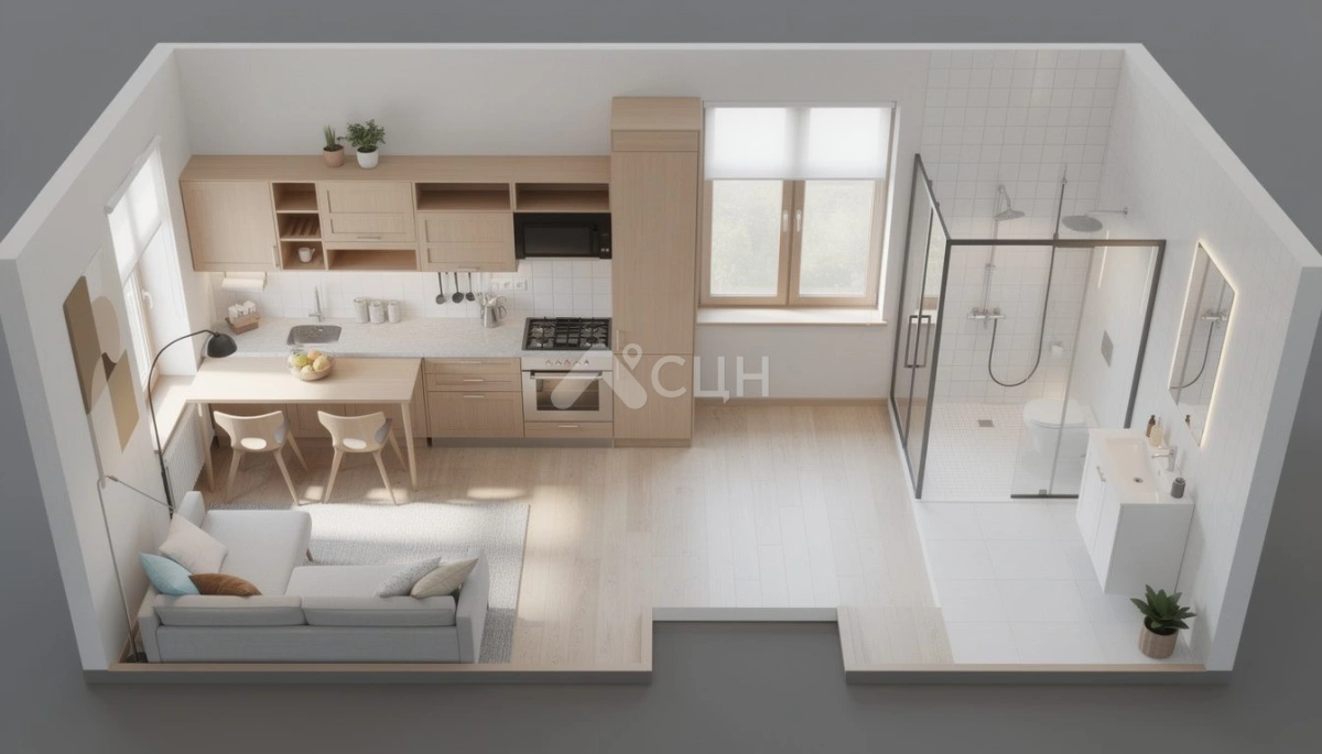 Перепланировка хрущевки