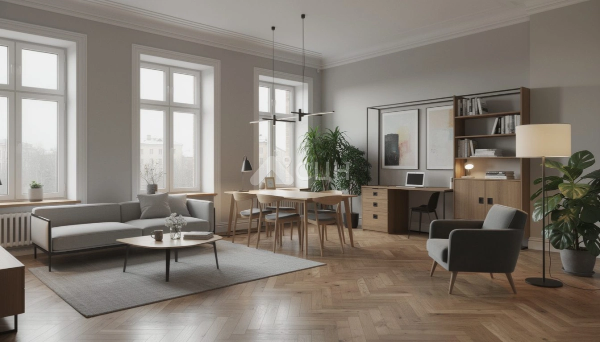 Зонирование сталинки