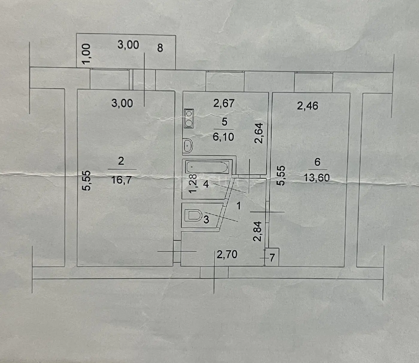 Фотография: продажа двухкомнатная квартира, Сатис, улица Заводская, 9 - фото 12 из 12