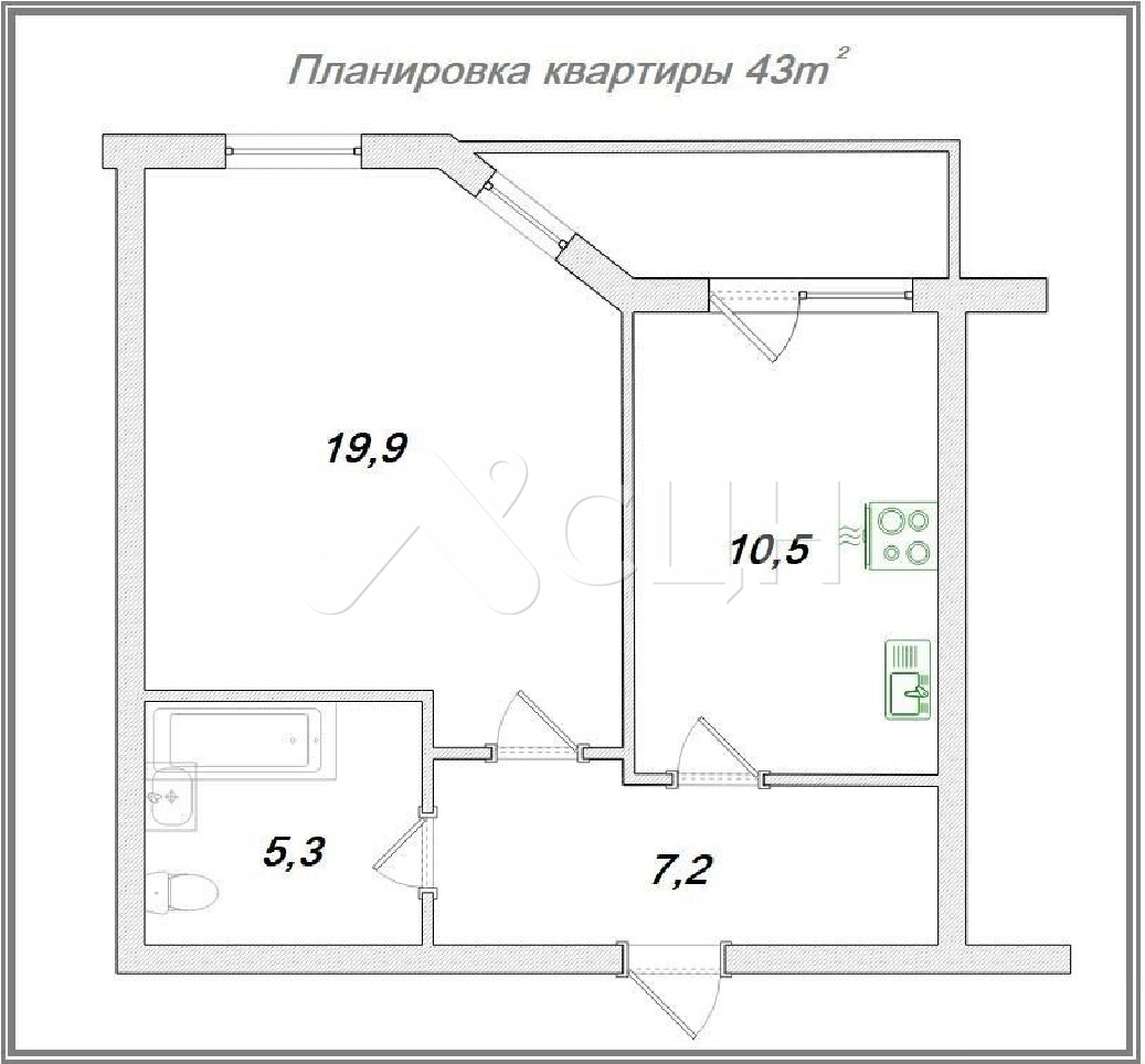 Цены на жилье в Сарове
: Г. Саров, улица Герцена, 9, 1-комн квартира, этаж 8 из 9, продажа.
